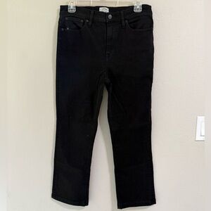 J.Crew Billie Demi Boot Crop Jeans – Black – Size 29